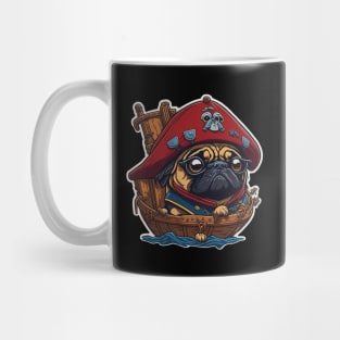 Pirate pug Mug